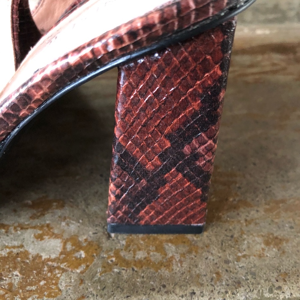 Chinese Laundry pink snake sling back pump - Picture 8 of 11